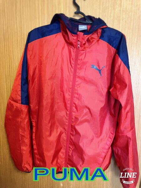 PUMA*ウィンドブレーカーMサイズ