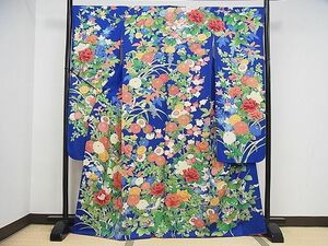  flat peace shop 2# gorgeous long-sleeved kimono flowers and birds writing excellent article DAAB1744jm