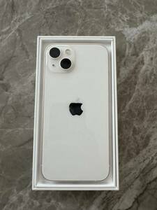 iPhone 13 128GB 超美品　スターライト 初期化済み SIMフリー　バッテリー100%