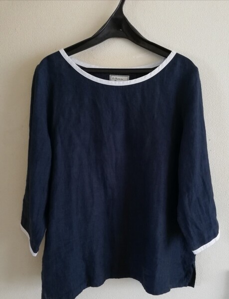 LOURMARIN ルールマラン メルローズ 麻 リネン ブラウス カットソー プルオーバー Tシャツ トップス