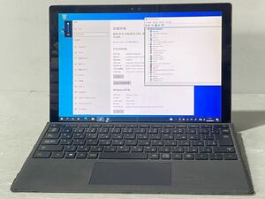 OS起動確認のみ Microsoft Surface Pro 1724 Windows10 Core m3-6y30 メモリ4GB SSD128GB ジャンク535