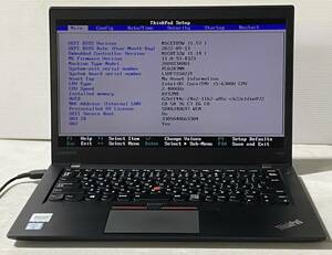 バッテリー欠品 Lenovo ThinkPad T460s Intel Core i5-6300Uメモリ 8GB 14インチ ジャンク485