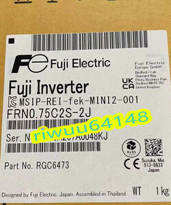 【保証付き】【送料無料】★新品！FUJI / 富士電機 　FRN0.75C2S-2J　 インバーター