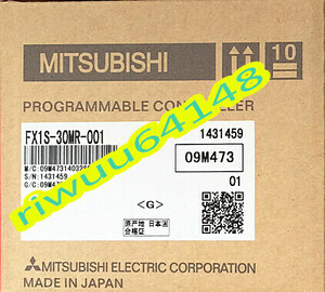 【保証付き】【送料無料】★新品！　MITSUBISHI/三菱 　FX1S-30MR-001　　PLC入出力ユニット