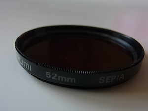 送料94円～　marumi　マルミ　SEPIA　セピア　52mm　管理no.1