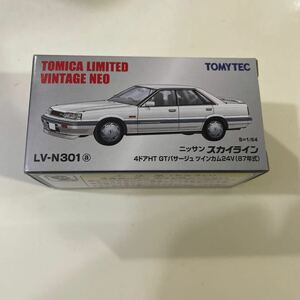 LV-N301a 日産 スカイライン 4ドアHT GTパサージュ ツインカム24V （白） 87年式 トミカリミテッドヴィンテージ 未使用、未開封品です。