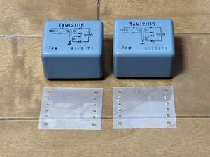 タムラ　TAM121115 150:600トランス2個セット