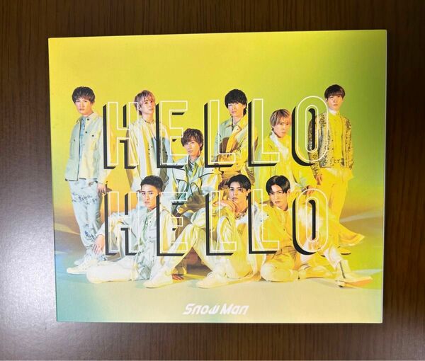 HELLO HELLO (CD+DVD) (初回盤A) スリーブ仕様　SnowMan 