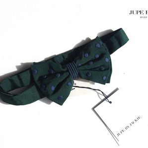 送料無料★新品｜未使用｜ジュープバイジャッキー｜Jupe by Jackie｜ドット柄エンブロイダリーボウタイ｜蝶ネクタイ