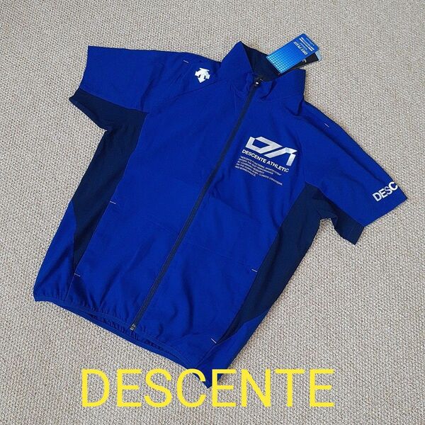 新品未使用タグ付　DESCENTE　デサント　クロストレーニングジャケット 半袖