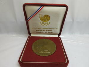 【7500-500】1988年 韓国 ソウル オリンピック メダル トラ メダル ホドリ