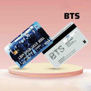 BTS ビーティーエス オール　メンバー　クレジットカード風　PVCカード