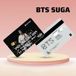 BTS SUGA シュガ クレジットカード風　トレカ PVCカード