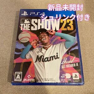 【新品シュリンク付き】 The Show 23 PS4 パッケージ版ソフト メジャーリーグ ベースボールゲーム　MLB