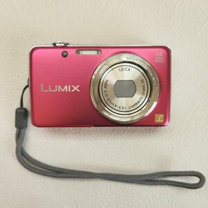 【難有】Panasonic パナソニック LUMIX ルミックス デジタルカメラ DMC-FH6 ピンク 1410万画素 撮影 写真 風景 HMY