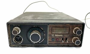 【現状品】 Roberts 23ch CB無線機 RCB-55 車載用 部品取り 再生 修理 チャンネル 周波 レトロ ヴィンテージ