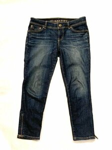 Burberry Burberry London джинсы размер 38( примерно M~L размер ) низ брюки бренд одежда женский мода одежда 