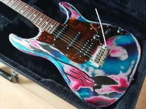 ★激レア! 最初期シリアル3桁台! 極上美品!★ JAMES TYLER USA Studio Elite HD Psychedelic Vomit 検) Suhr Tom Anderson Fender Japan