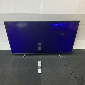 K605-K44-5120【引取or大型配送業者】 TOSHIBA 東芝 REGZA レグザ 49C310X 49インチ 49型 テレビ 液晶テレビ 4K リモコン付き ⑥