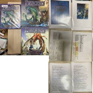 Descent 1sr Ed. ディセント第1版 Road to Legend+Sea of Blood Expansion 英語版 ルール日本語訳 日本語化シール有