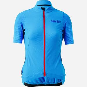 新品 RERIC ( レリック ) Lサイズ レディース サイクル 半袖ジャージ ブルー サイクリング 自転車 女性 ウィメンズ サイクルウェア