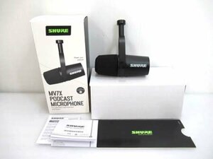  Sure SHURE MV7X Pod cast for microphone electrodynamic microphone ro ho n boxed no- check junk #