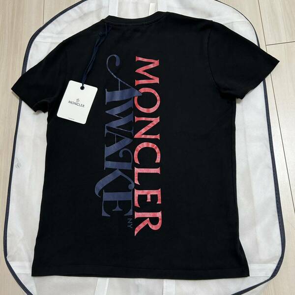【破格最安値】MONCLER モンクレール　AWAKE 半袖Tシャツ　黒　S