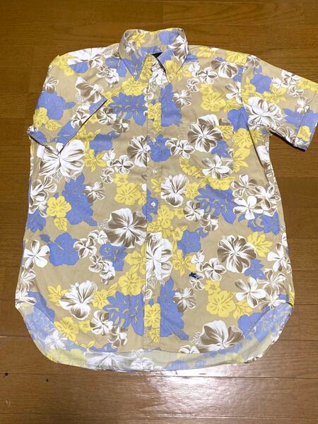 ★美品★ETRO エトロ ボタニカル柄 アロハシャツ ボタンダウンシャツ サイズ XL 42