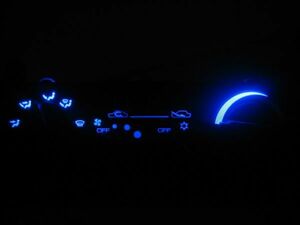 パジェロ ミニ Ｈ56Ａ エアコンパネル用 LED球 1台分セット！ ブルー