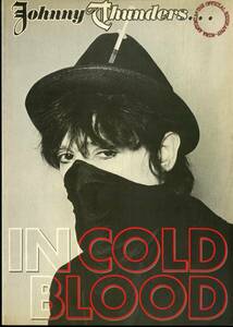 I00010240/●洋書/ジョニー・サンダース「IN COLD BLOOD」