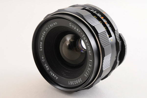 PENTAX Super Takumar 35mm F3.5 マニュアルフォーカス フィルムカメラ レンズ @3163