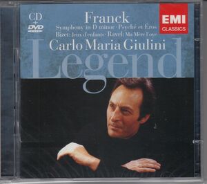 [CD+DVD/Emi]フランク:交響曲ニ短調&ラヴェル:組曲「マ・メール・ロワ」他/C.M.ジュリーニ&フィルハーモニア管弦楽団 1956-1957他