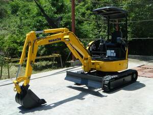 Mini Excavator　Miniバックホー　Komatsu　ＰＣ２０ＭＲ－２　建設機械　油圧配管included　中古建機　Mini油圧ショベル