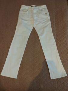 PEARLY GATES Pearly Gates stretch pants Golf wear white size 5
