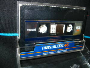 使用済み　中古　カセットテープ　日立Maxell　UD1　Type1　ノーマル　46分　1本　爪あり　No1808　