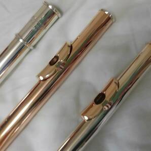 J.P.Goosman Flutesボデイ銀製（頭部管14k、シルバー２本付）の画像3