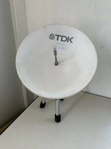 TDK BS-TA383 SUPER BS ANTENNA center feed type parabolic antenna /BS-TH30 operation not yet verification 
