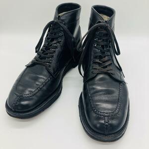 Alden オールデン タンカーブーツ【革靴の最高峰】クレープソール Tanker Boots クロムエクセル レザー 本革 黒 ブラック 45491h 8D 26cm