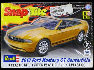【レベル】1/25 2010 Ford Mustang GT Convertible REVELL フォード ムスタング コンバ－チブル 2011年版 未開封 未組立 当時モノ レア