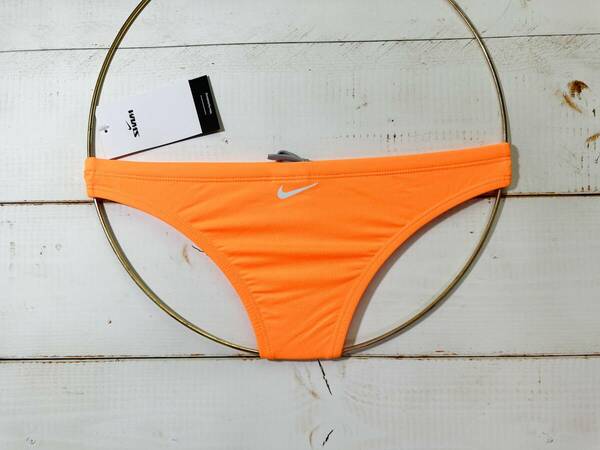 【即決】Nike ナイキ 女性用 ビーチバレー ビキニ ショーツ 水着 ブルマ HYDRASTRONG Bright Citrus 海外S