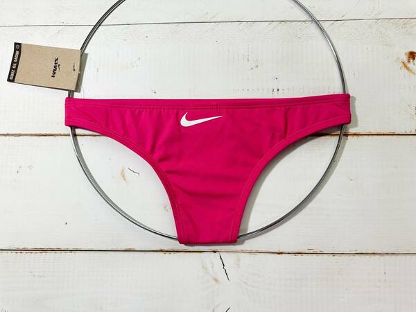 【即決】Nike ナイキ 女性用 ビーチバレー ビキニ ショーツ 水着 ブルマ チーキー Pink Prime 海外S