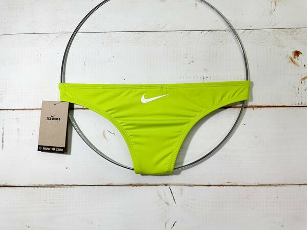 【即決】Nike ナイキ 女性用 ビーチバレー ビキニ ショーツ 水着 ブルマ チーキー Atomic Green 海外XS