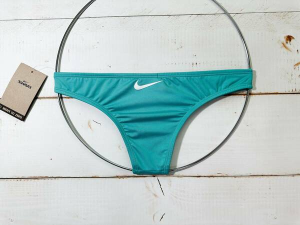 【即決】Nike ナイキ 女性用 ビーチバレー ビキニ ショーツ 水着 ブルマ チーキー Washed Teal 海外S