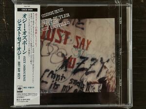 [CD]Ozzy Osbourne オジー・オズボーン/Just Say Ozzy ジャスト・セイ・オジー Zakk Wyldeの弾く”Shot In The Dark”は最高のテイク！