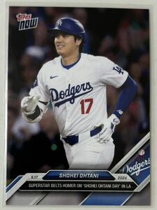 topps now 202 大谷翔平 大谷翔平の日に13号ホームランカード