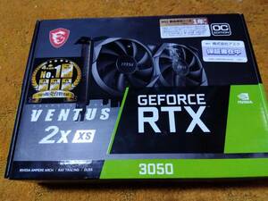 MSI GeForce RTX 3050 VENTUS 2X XS 8G OC ほぼ新品