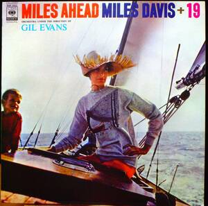 【JZ092】MILES DAVIS + 19 GIL EVANS 「Miles Ahead」, 81 JPN mono Reissue　★ハード・バップ/コンテンポラリー・ジャズ