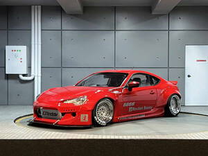 【AUTO art】1/18 ROCKET BUNNY TOYOTA 86 (RED/ SILVER WHEELS) オートアート ロケット バニー トヨタ 86 (レッド / シルバーホイール)