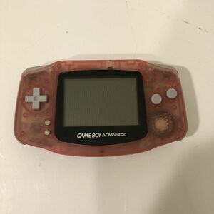 [ free shipping ]Nintendo Nintendo AGB-001 Game Boy Advance GBA Mill key pink body operation verification ending AAR0503 small 5820/0606