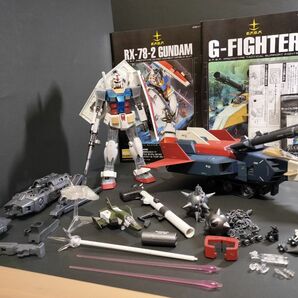 1/100 MG RX-78-2 ガンダムVer.2.0 ソリッドクリアスタンダード＋Gファイター＋コアファイター塗装済み完成品